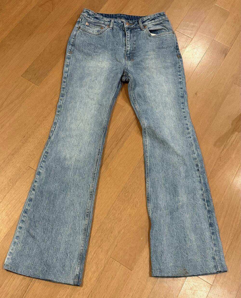 KSUBI Womens Size 29 Denim Soho Lifetime High Rise Bootcut Flare Streetwear Y2K